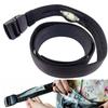 Travel Security Money Belt with Money Pocket Cashsafe Anti Theft Wallet Unisex Nylon Belt