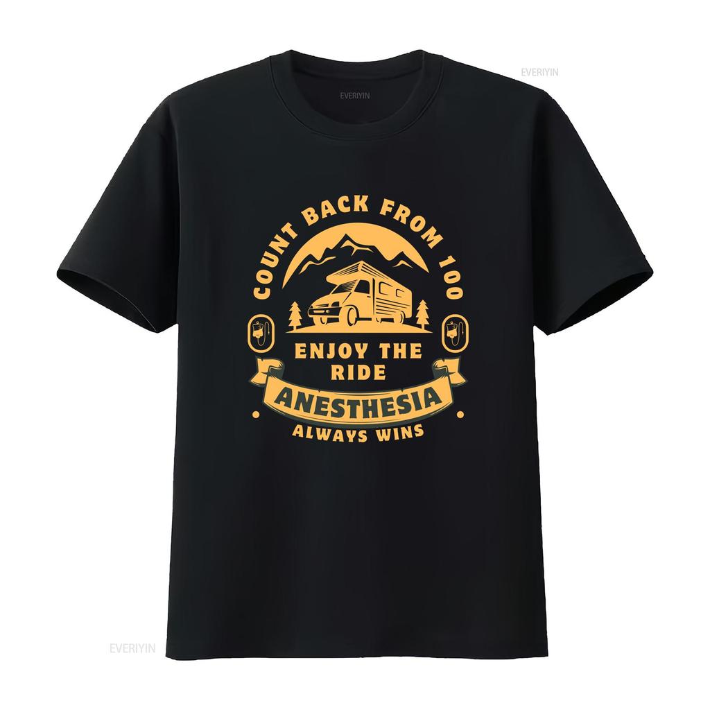 Count Back From 100 Anesthesia T Shirt Anesthesiologist week gift CRNA Nurse Doctor s Always Wins vintage Washed