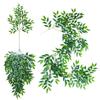 Artificial Desert Date Leaf Vine Indoor Decor Fake Greenery Wall Hanging Home Styling