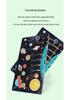 Wooden Solar System Puzzle: Children's Educational Toy with Eight Planet Matching Board