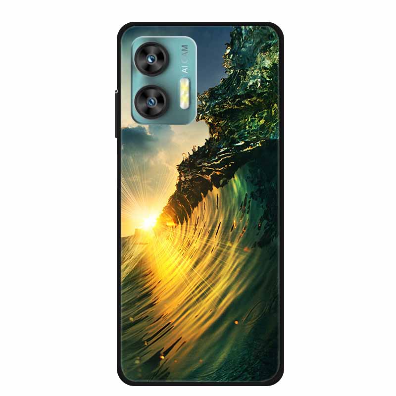 For Oukitel C36 Oukitel C35 Case Luxury Shockproof Soft Silicone TPU Back Cover for Oukitel C35 C36 Cool Cartoon Protective Capa