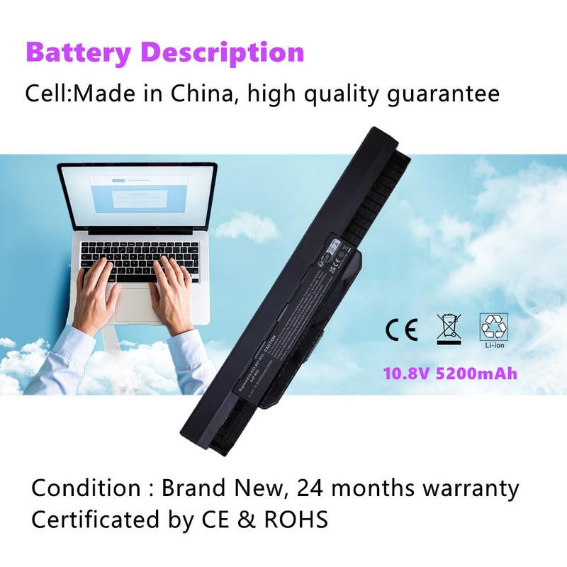 Neue A32-K53 Batterie für ASUS K43 K43E K43J K43S K43SV K53 K53E K53F K53J K53S K53SV A43 A53S A53SV Laptop-Akku