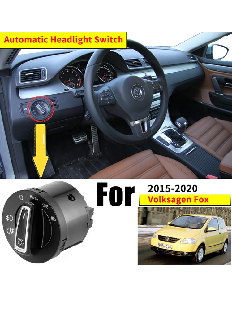 Headlight Automatic Switch For Volkswagen VW Fox Lupo Suran SpaceFox SpaceCross Urban Fox 2015-2025 SportVan Light Modificati