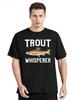 Unisex Tshirts Trout Fishing Steelhead Rainbow Trout Whisperer Gift Cotton Tee Shirt Fisherunisex Lake Time T Shirt  Gift Clothes
