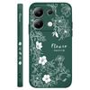 Line Morning Glory Phone Case For Xiaomi Redmi Note 14 13 12 12S 11 11S 10 10S 9 9S Pro Plus 4G 5G Liquid Silicone Cover