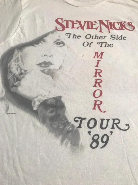 The Other Side of The Mirror Tour Stevie Nicks Shirt White Unisex S-5XL M