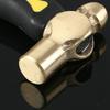 1 Pound Brass Stamp Hammer Short Handle Design Comfortable Grip Chasing for Supplies