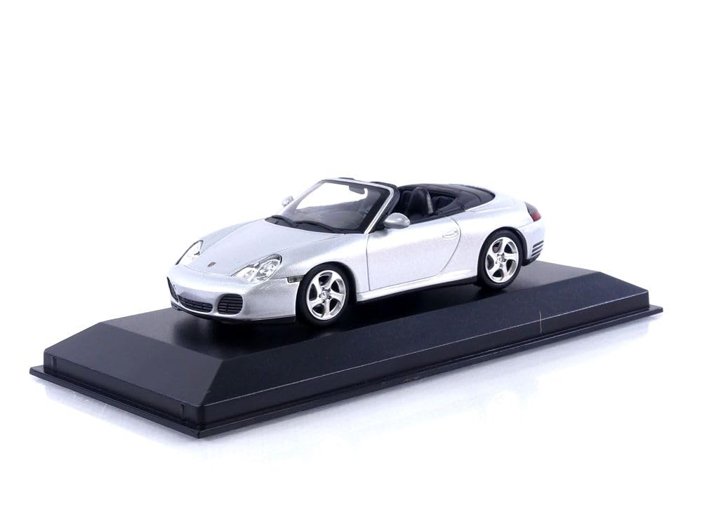MaxiChamps Porsche 911 4S Cabriolet 2003 Silver 1/43