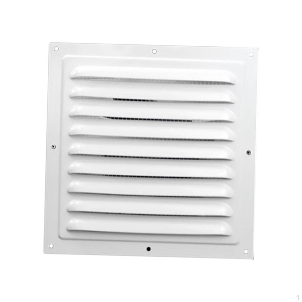 Air Vent Cover Return Grill Aluminum Alloy Square Ventilation Grille for