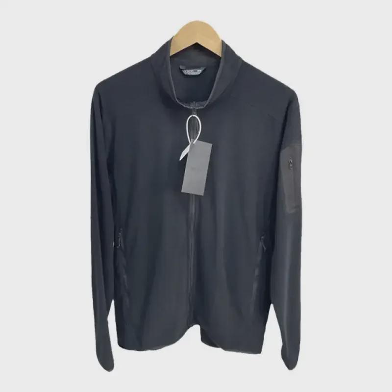 Geacă Fleece de Toamnă/Iarnă pentru Bărbați cu Guler Înalt - Moale și Călduroasă