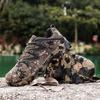 Outdoor Camouflage Hiking Shoes Couple Non-slip and Wear-resistant Hiking Shoes Men's Lightweight Breathable Shock-absorbing Climbing Shoes Wholesale