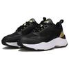 Puma Cassia Distressed - Black Team Gold Women Sneakers 387645-01