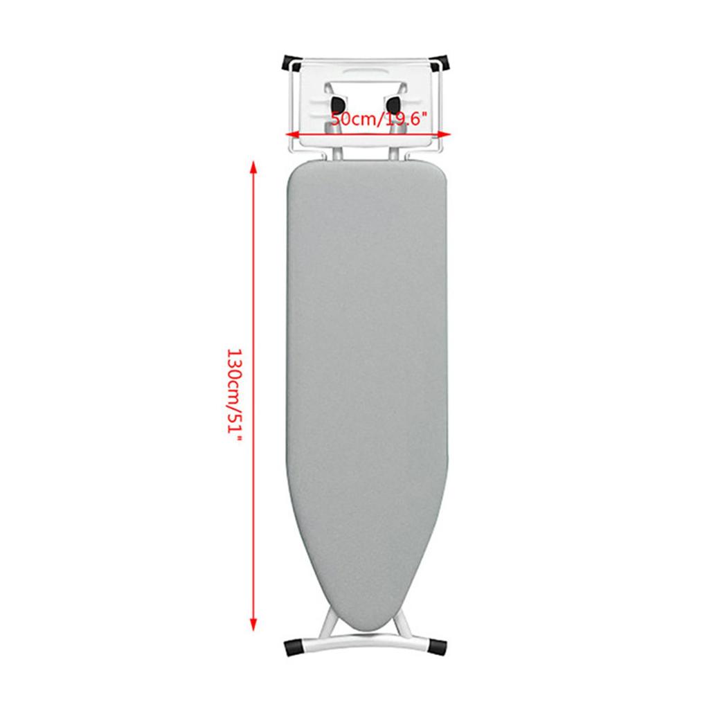 Cubierta de Plancha Profesional Protege Tejidos Delicados Reutilizable Poliéster Lavable Aislamiento Térmico Cubierta Lisa para Tabla de Planchar