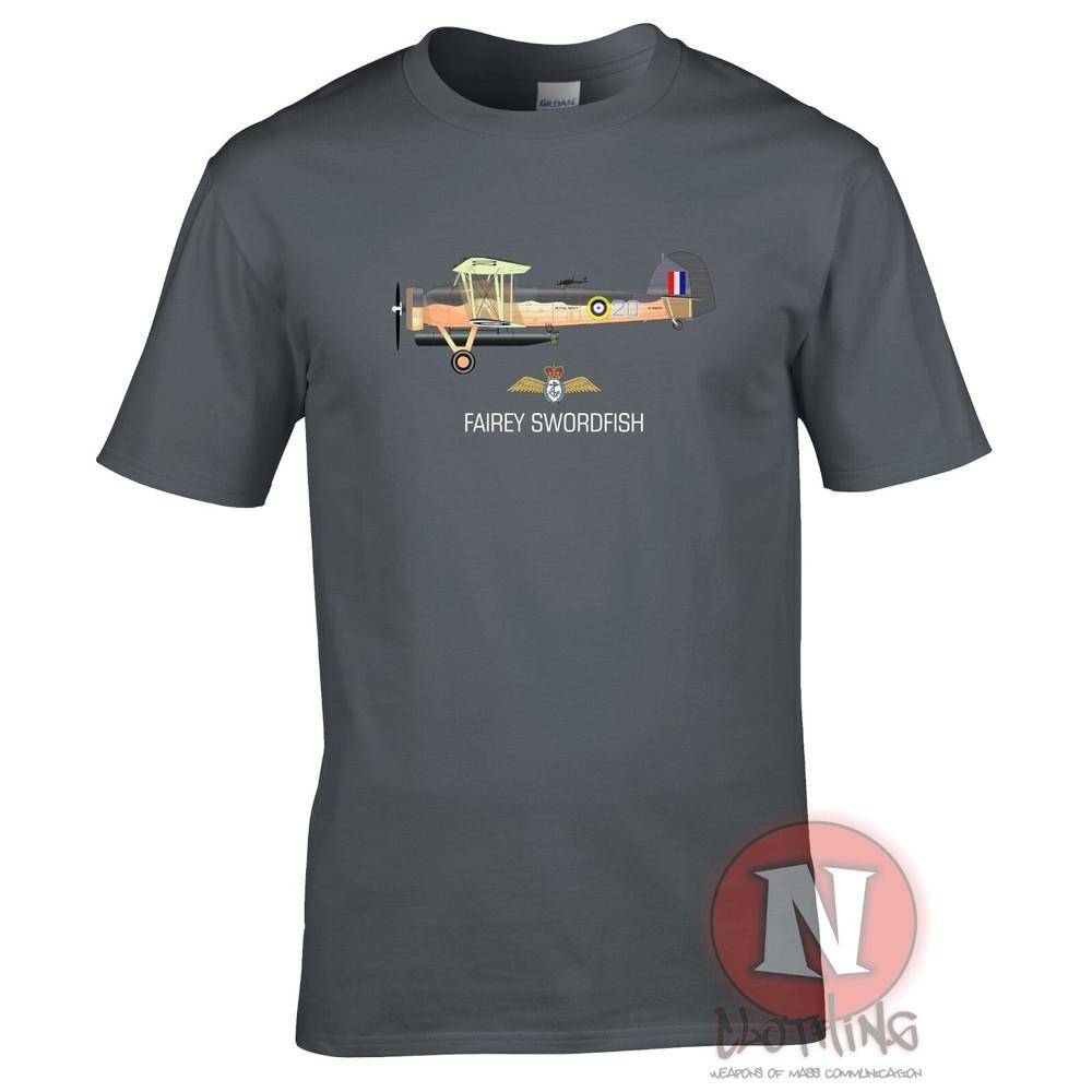 Fairey Swordfish TShirt Raf Fleet Air Arm Ww2 Fighter Aircraft