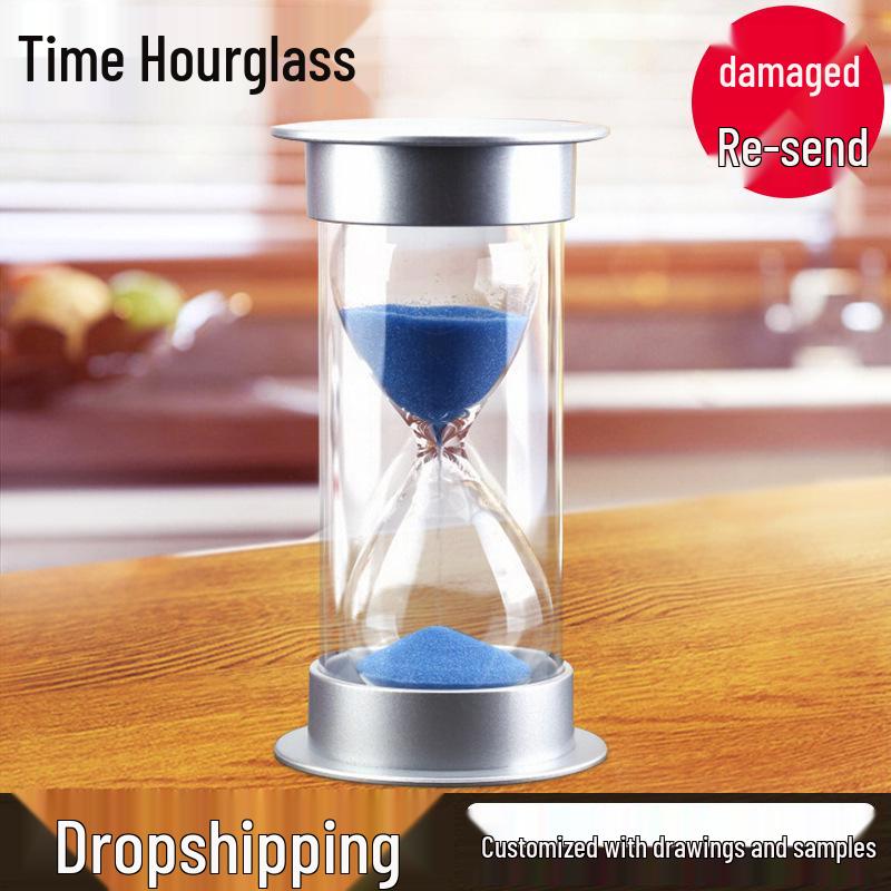 Creative Timer Hourglass: 5/10/20/30/60-Minute Plastic Ornament - Perfect Birthday Gift for Home Decor