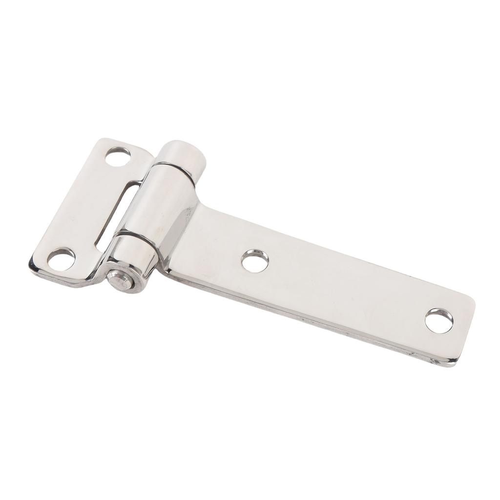 T Shape Door Hinge 304 Stainless Steel Smoother Operating High Load Capacity Hatch Hinge for RV Van Cabinet Yacht