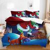 Christmas Christmas cartoon digital printing bedding four-piece set