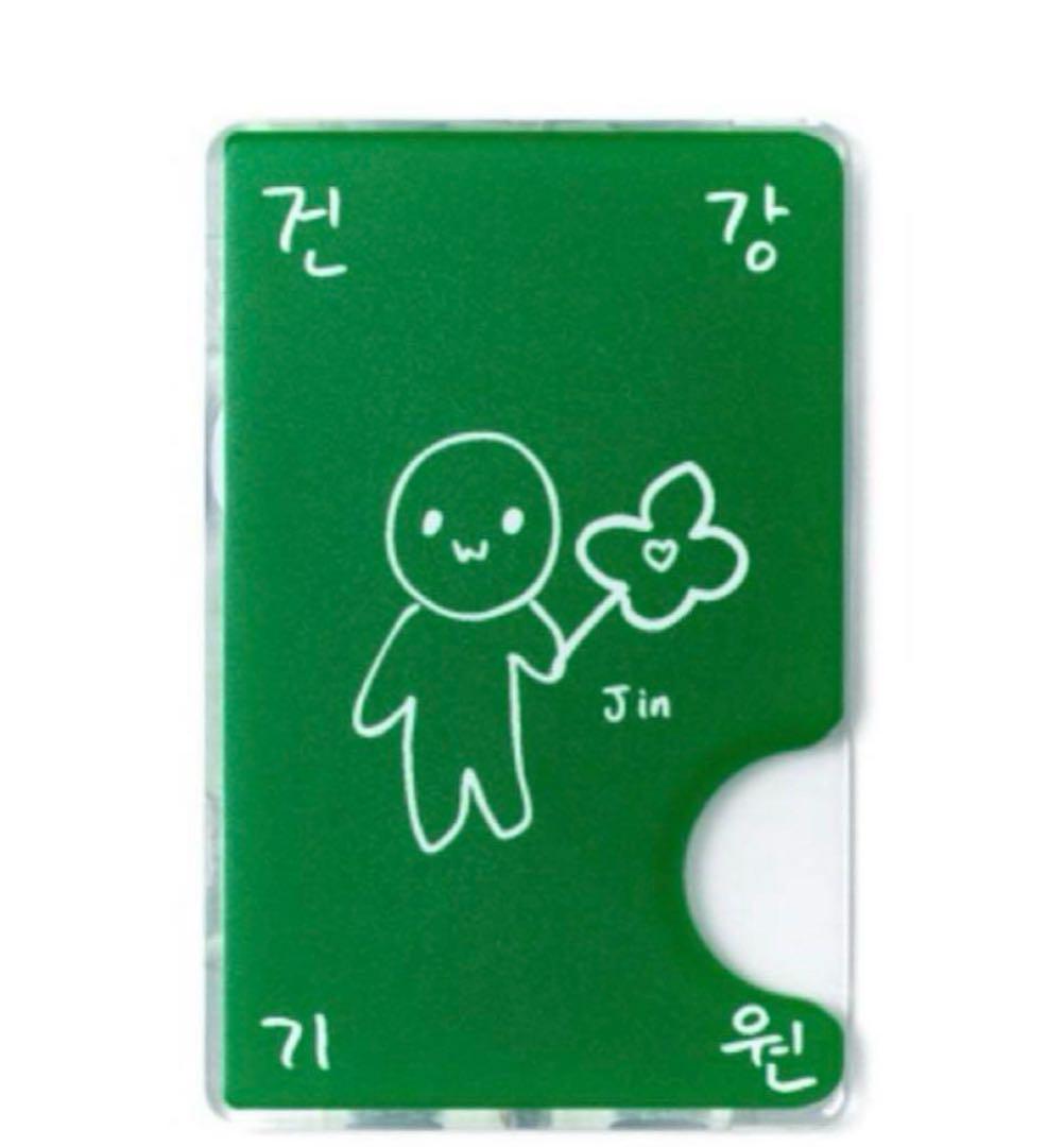 

[USED] BTS Jin Magnetic Card Holder RUNSEOKJIN Korea ver.4