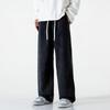 Herren-Jeans Relaxed Fit mit Kordelzug Taille Lässige Jeans mit geradem Bein Geeignet für den täglichen Gebrauch und Aktivitäten