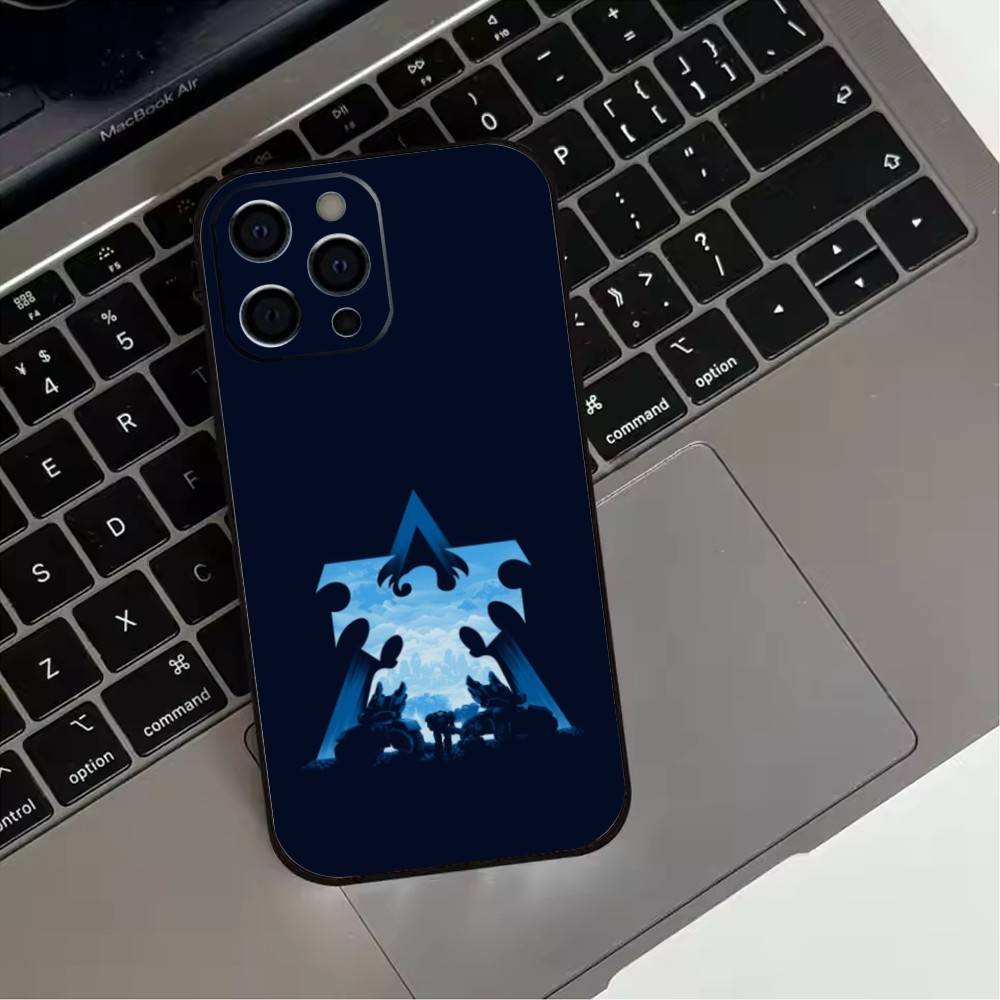 S-Starcrafts-Game-2 Phone Case For iPhone 17,16,15,14,13,12,11 Plus,Pro Max,XS,Soft Silicone Black Cover