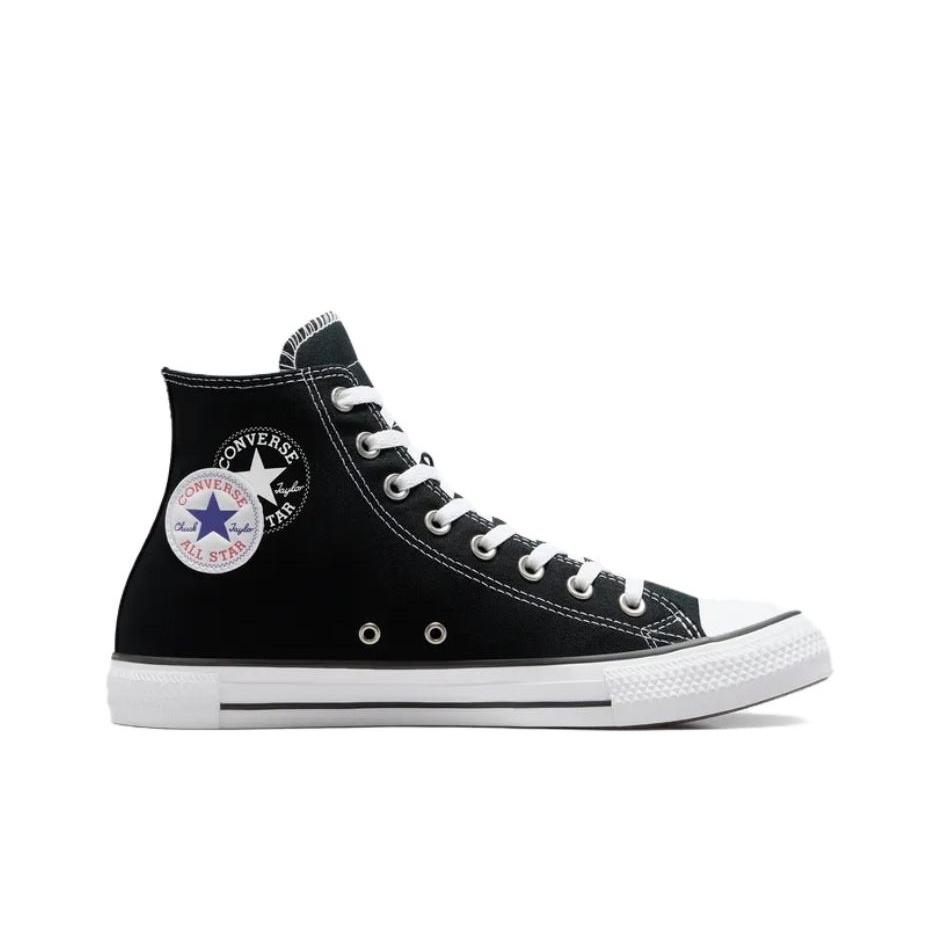 Converse All Star Classic Versatile High Top Canvas Shoes Unisex Sneakers Black A09137C