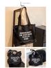 2023 Women's Fashion: Large Capacity Canvas Shoulder Bag - Japanese Style