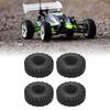4Pcs/Set Rubber RC Crawler Tires for Axial SCX24 1/24 RC Car Remote Control Car