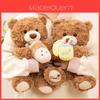 Oreiller Peluche Ours en Peluche Pour Enfants Avec Rembourrage Doux en Polyester Idée Cadeau Pour Enfants