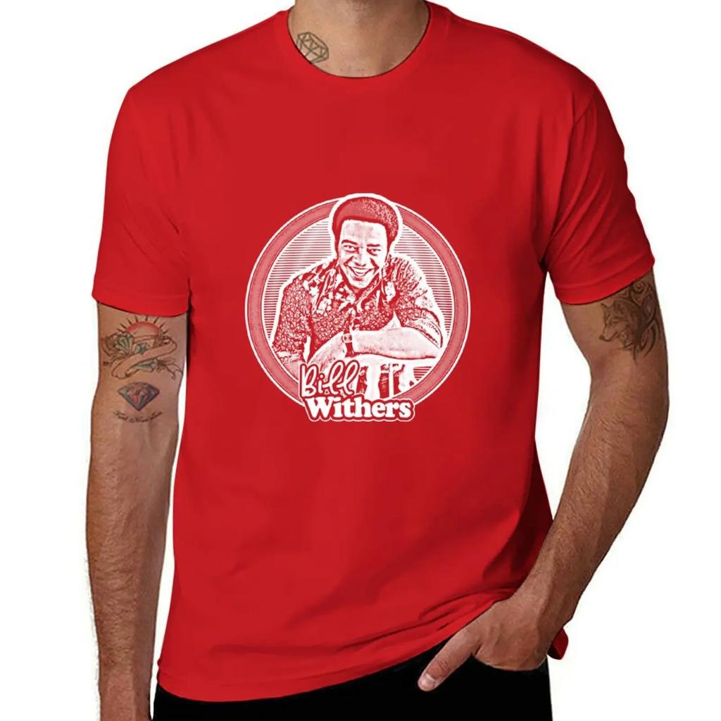 Bill Withers TShirt Boys Animal Print Unisex T Shirt Blanks Anime Tshirt Oversized T Shirts for Unisex