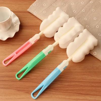 Glass Cup, Foam, Baby Bottle, Dishwashing Bottle Brush, Sponge, Cleaning Brush, Hanging Type