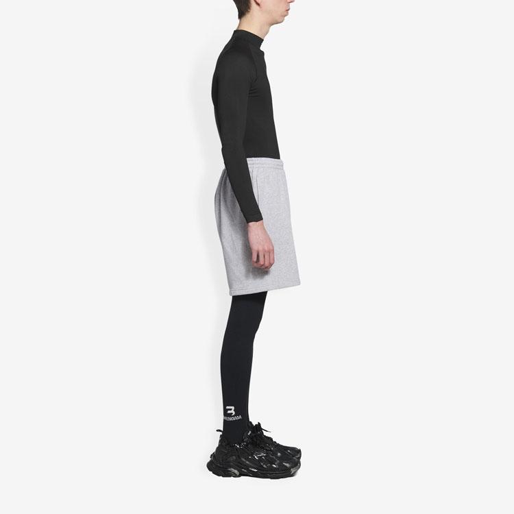 Balenciaga Political Campaign Sweat Shorts 'Grey' Men's 676137TKVI91379