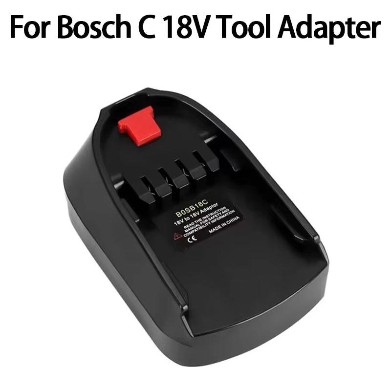 Adapter Converter For Dewalt For Makita/Bosch/Milwaukee 18V Li-ion Battery to For Bosch C 14.4v 18v Battery Electric Drill Tool