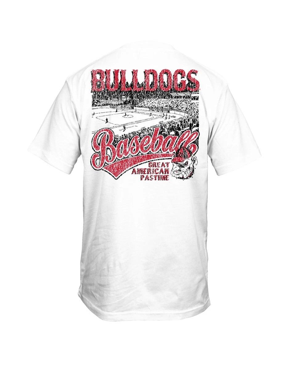 New World Graphics Mens UGA Bulldogs Graphic T-Shirt - Georgia Bulldogs S