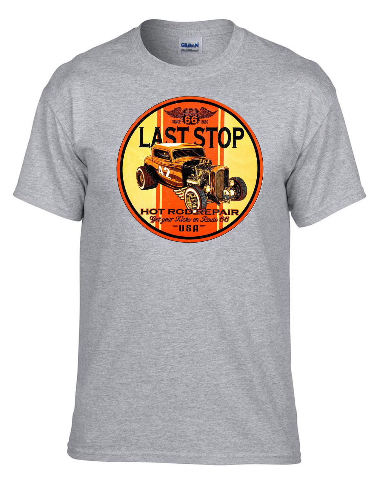 26 Vintage Garage Hotrod Classic Car Kustom Gray T-Shirt -345_Grey- Unisex T-Shirt M