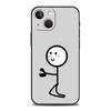 Cute Matchstick Men Couple Phone Case For Samsung Galaxy S26 S25 S24 S23 S22 S20 Ultra S21 FE 5G S10 Plus TPU Shockproof Cover