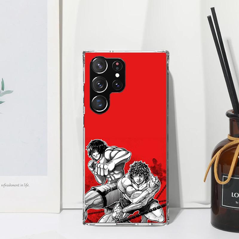 Baki the Grappler Original Anime Phone Case For Samsung Galaxy S26 S25 Edge S24 FE S23 S22 Ultra S21 Plus S20 + Art Fundas Back