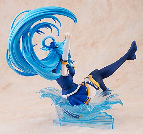 Благословення на цю чудову Aqua Sneaker Bunko 30th Anniversary масштабну готову фігурку KonoSuba, пофарбовану в ПВХ, Божий світ! Вер. 1/7