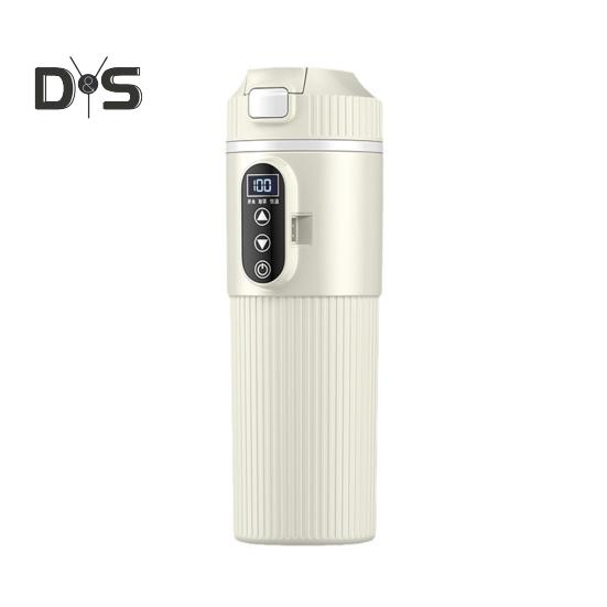 

12 В/24 В автомобильная нагревательная чашка 500 мл из нержавеющей стали электрическая кружка для воды умный датчик температуры подогреватель воды бутылка для путешествий кемпинга школы кофе белый