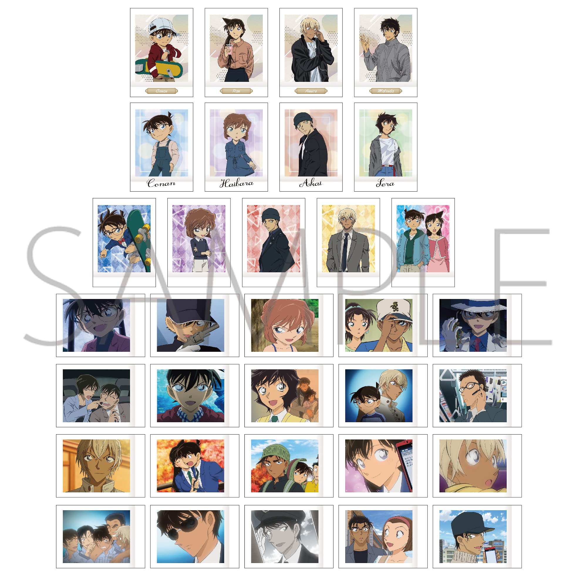 Movic Детектив Конан Pashakore Vol.3 Коробка Продукт 33 Типа Всего 10 Пачек Бумага