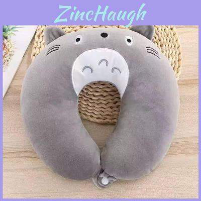 Cuscino a forma di U Totoro dei cartoni animati per riposo in ufficio e pisolino con imbottitura in fibra di poliestere