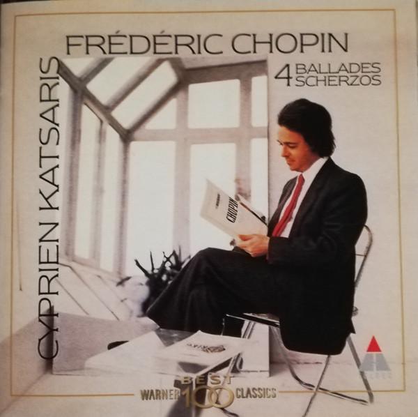 

CD CYPRIEN KATSARIS - FRÉDÉRIC CHOPIN - 4 Ballades 4 Scherzos WPCS21075 Warner Classics 2000 Japan Classical Used