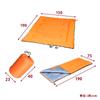 Iris Plaza Sleeping Bag with Storage Bag, Sleeper Compact, Waterproof, Double Zipper, Outdoor, Camping Equipment, Sleeping In the Car, Disaster