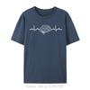 Neuro Nurse Heartbeat Neuro Nursing Neuroscience Nurse Funny Custom Fitness Tight Tshirt Men Casual T Shirt Fitness Tshirt