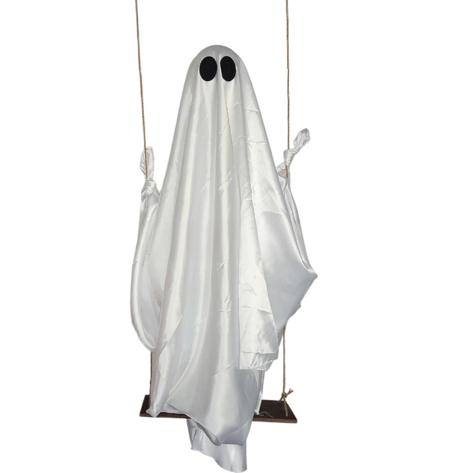 

Хэллоуин Уличное Украшение Подвесные Качели Украшение на Хэллоуин с Гирляндами - Страшно Милое Украшение для Крыльца Патио Дерева One Size