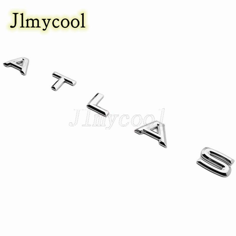 RUNTB1 18-24 For VW Atlas Rear Liftgate Hatch Lid Letter Nmaeplate Badge Emblem Chrome