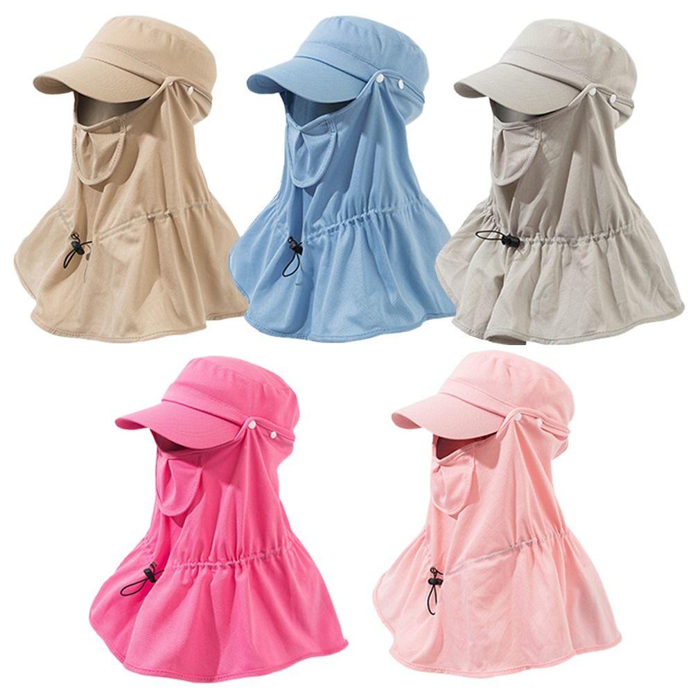 Full Face Neck Protection Women Sun Hat Cycling Headwear Cycling Motorcycle Fishing Skiing