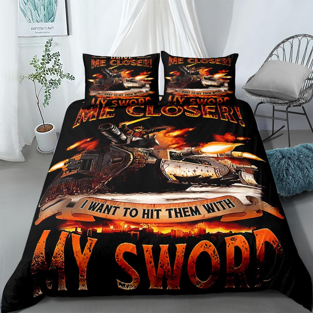 ARMED N READY Duvet Cover Set King Queen Double Full Twin Single Bed Linen Set