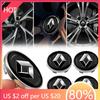 For Renault 2026 New Hub Caps 4Pcs 60mm Car Wheel Center Hub Cap Tire Rim Cover Decoration For Renault Clio Laguna 2 Megane 2 3