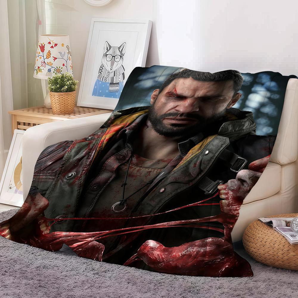 Game Dying L-Light The B-beast Blanket Warm And Soft Suitable For Bedroom Living Room Sofa Bed Office Travel Camping