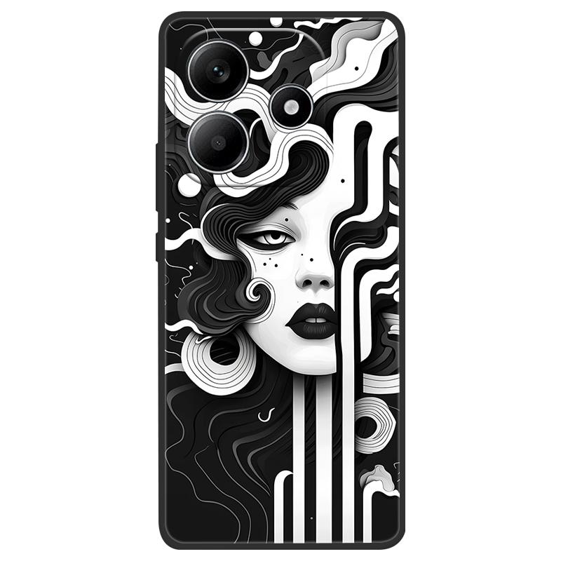 For Redmi Note 14 4G 5G Case Soft TPU Silicone Back Cover for Xiaomi Remi Note 14 5G Global Version Phone Cases Luxury Shell Bag